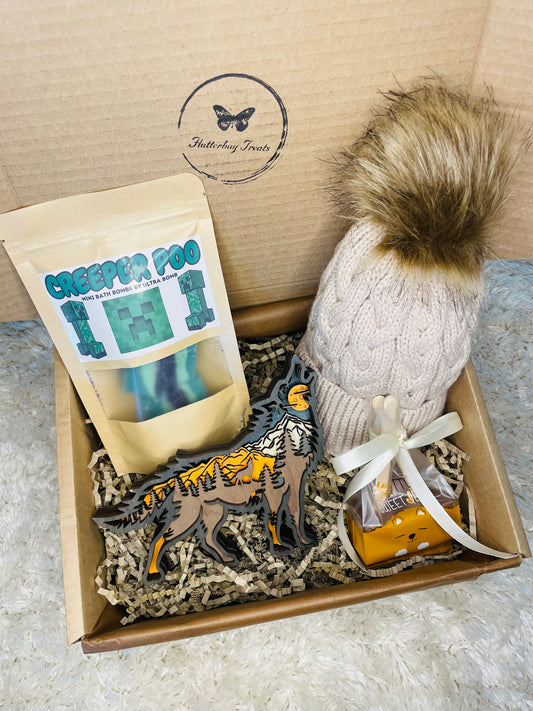 Boy’s Wolf Gift Box