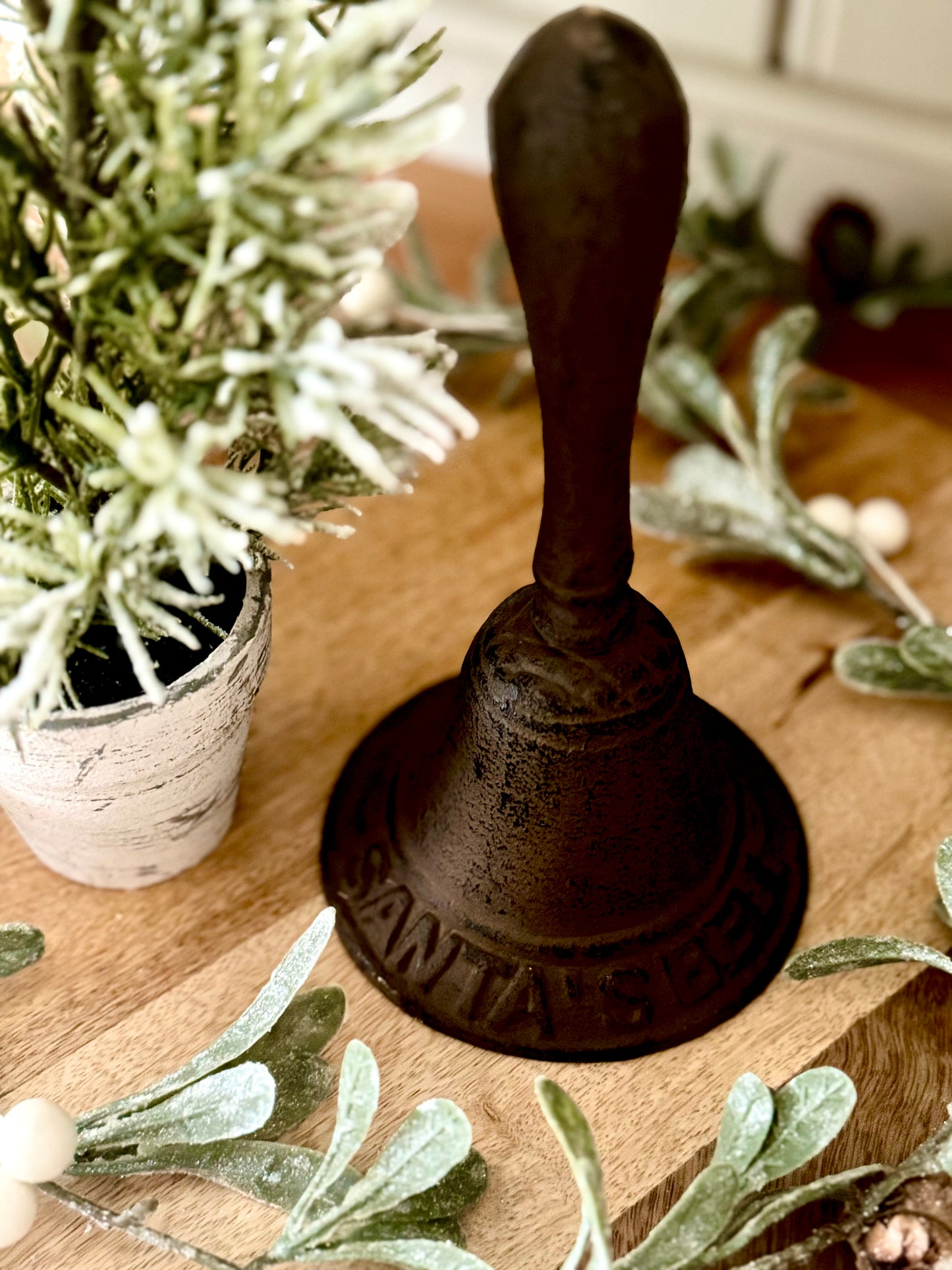 Santa's Bell - Cast Iron