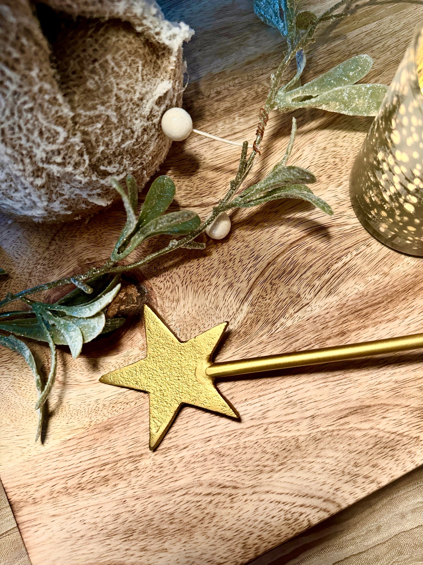 Gold Star Candle Snuffer