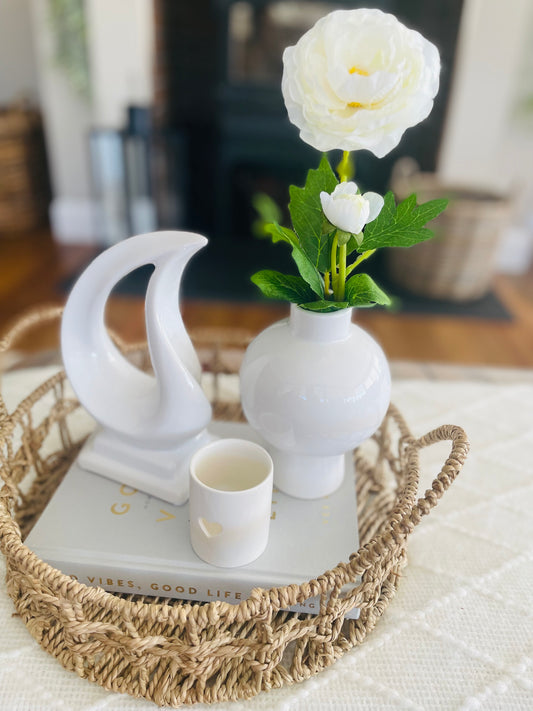 Juno Vase - White