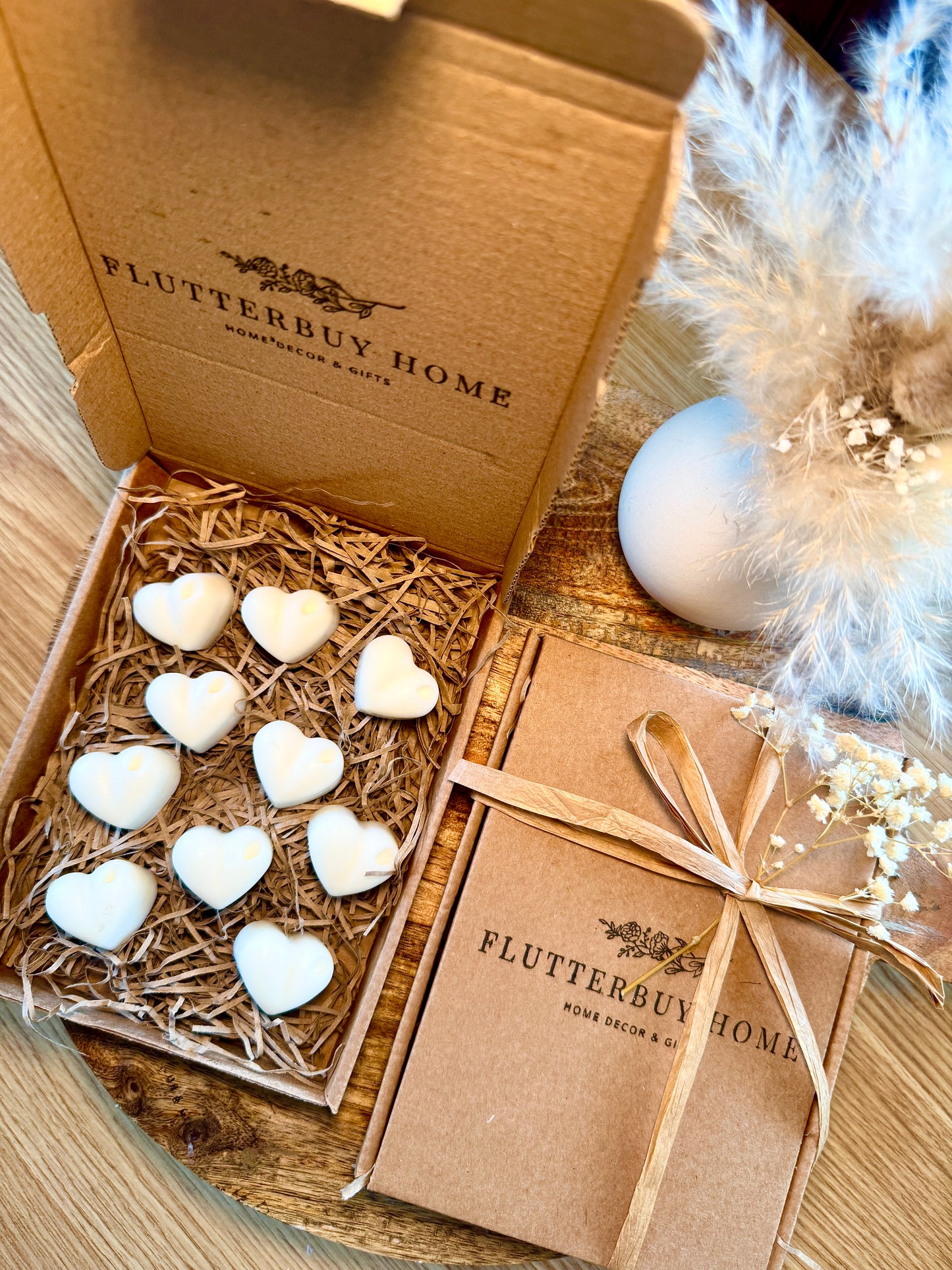 Love Heart Wax Melt Gift Box