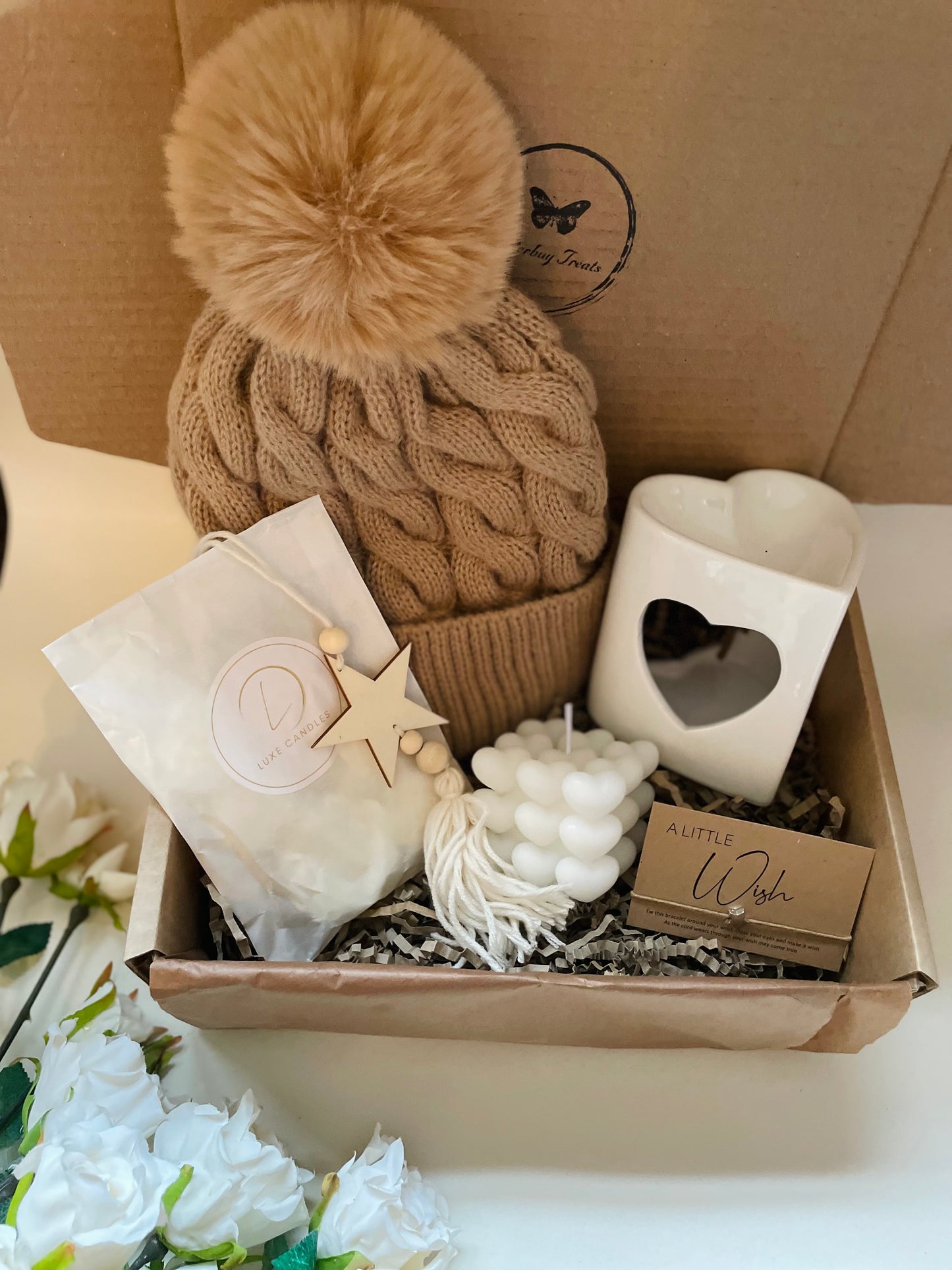 Love Heart & Cosy Hat Gift Box