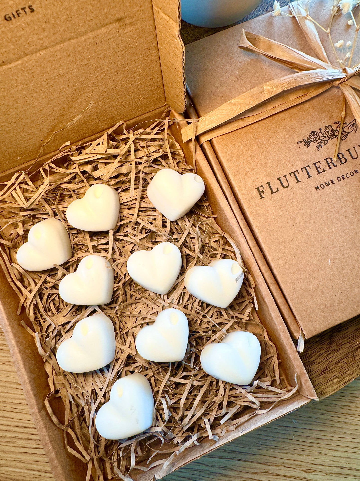 Love Heart Wax Melt Gift Box