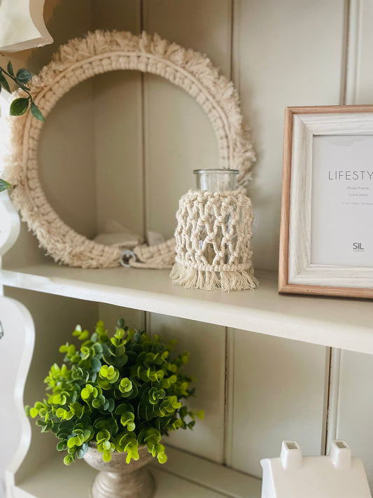 Macrame Light Up Wreath