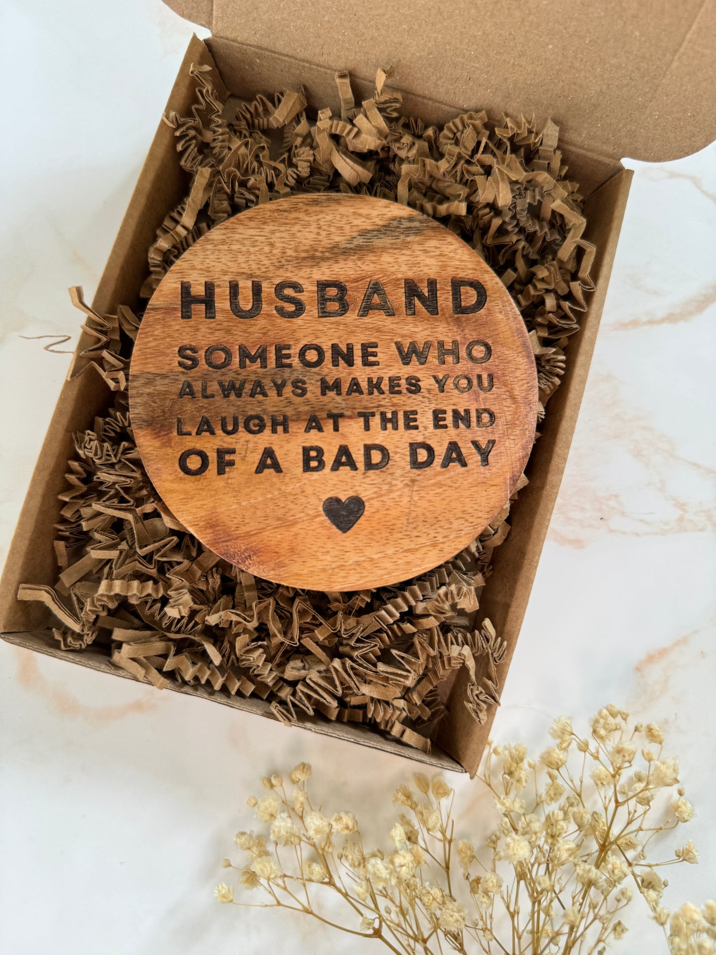 Husband Love Coaster