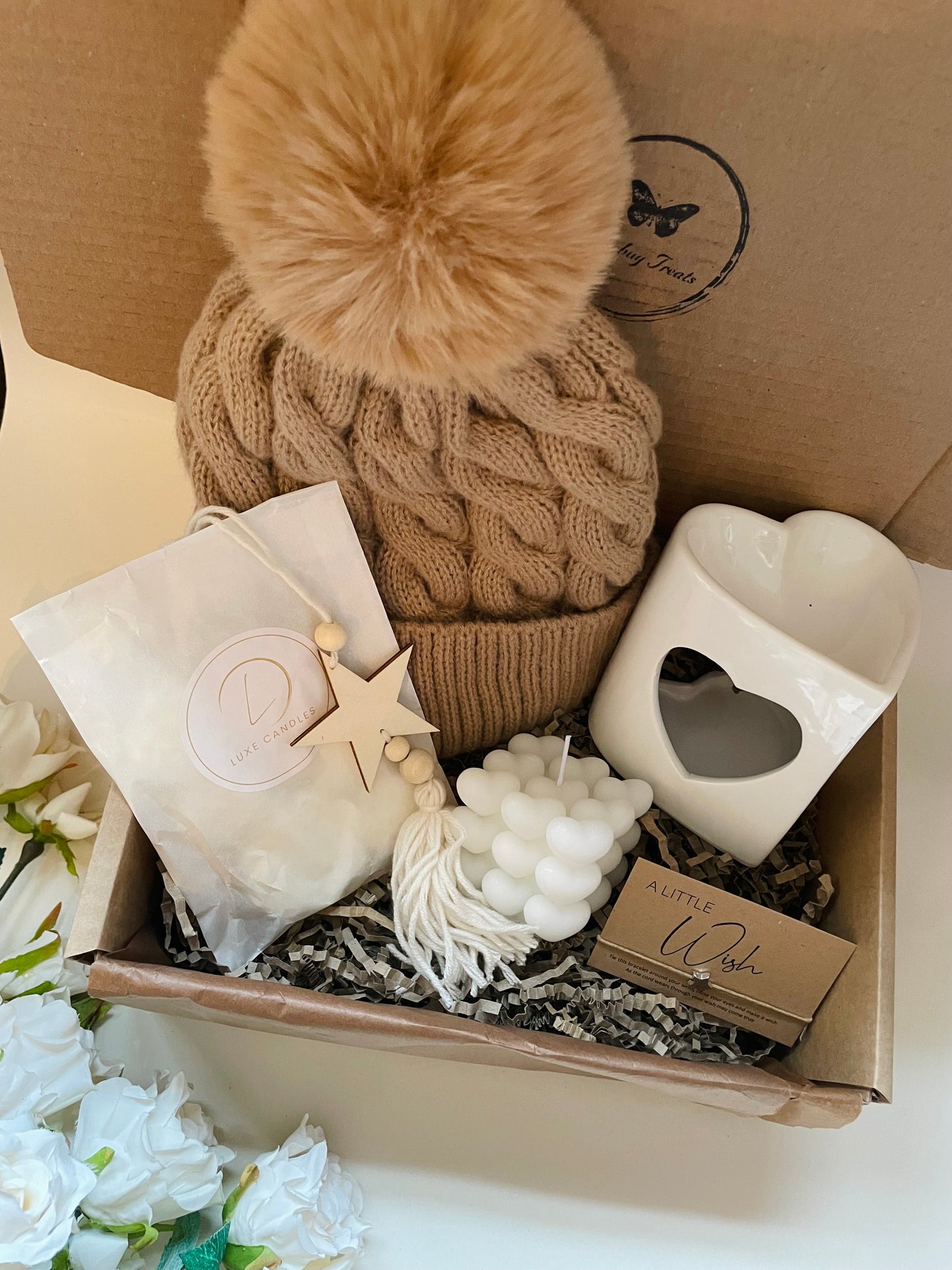 Love Heart & Cosy Hat Gift Box