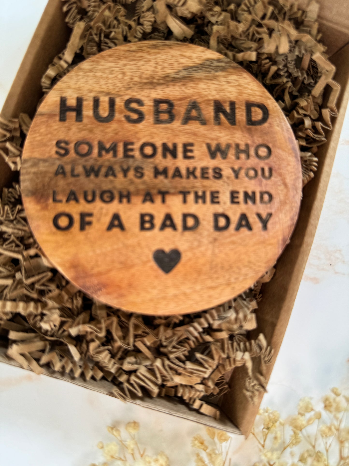 Husband Love Coaster