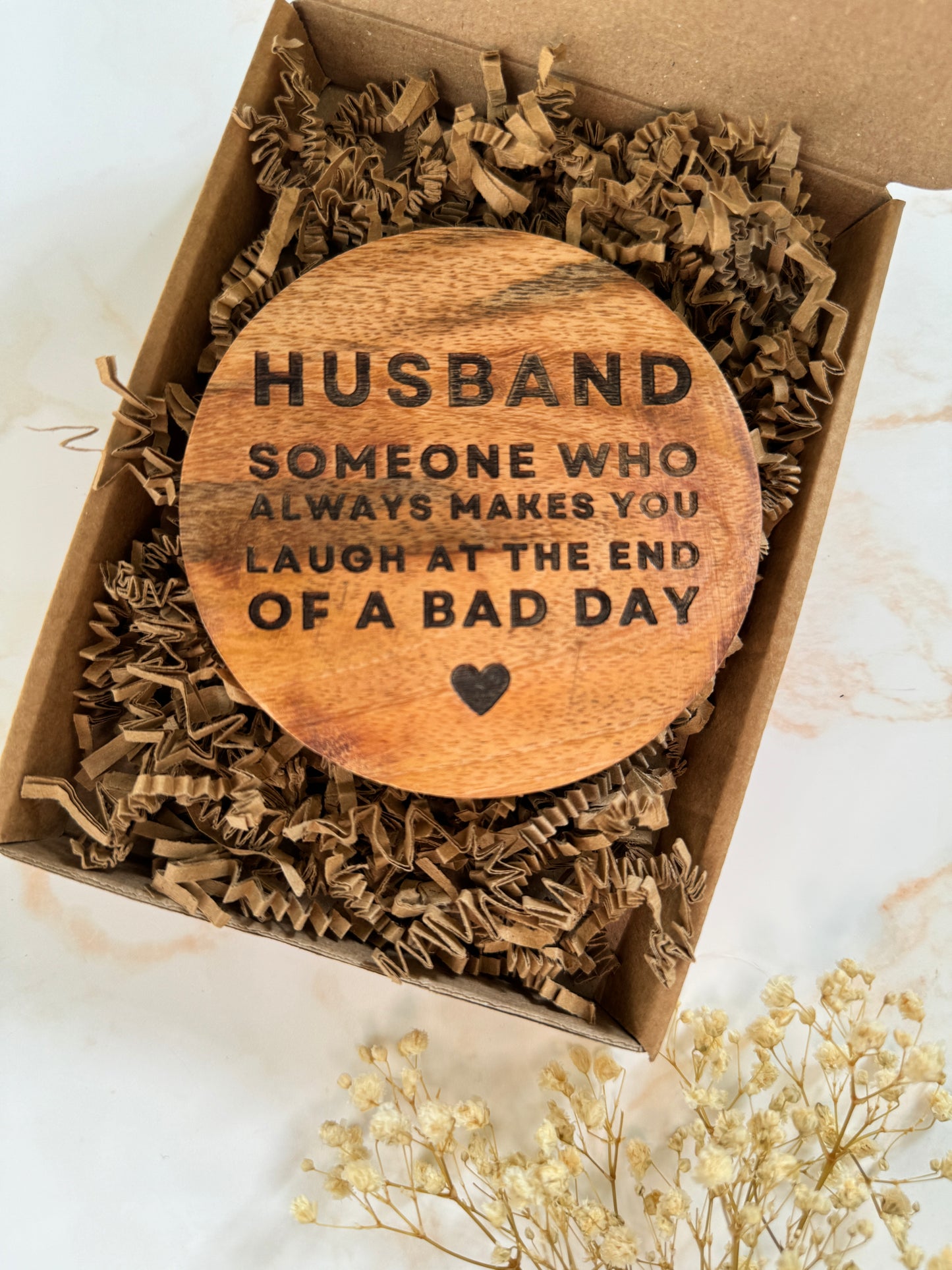 Husband Love Coaster