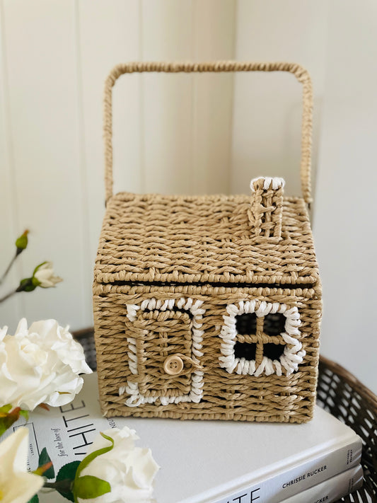 Rattan House Storage Basket