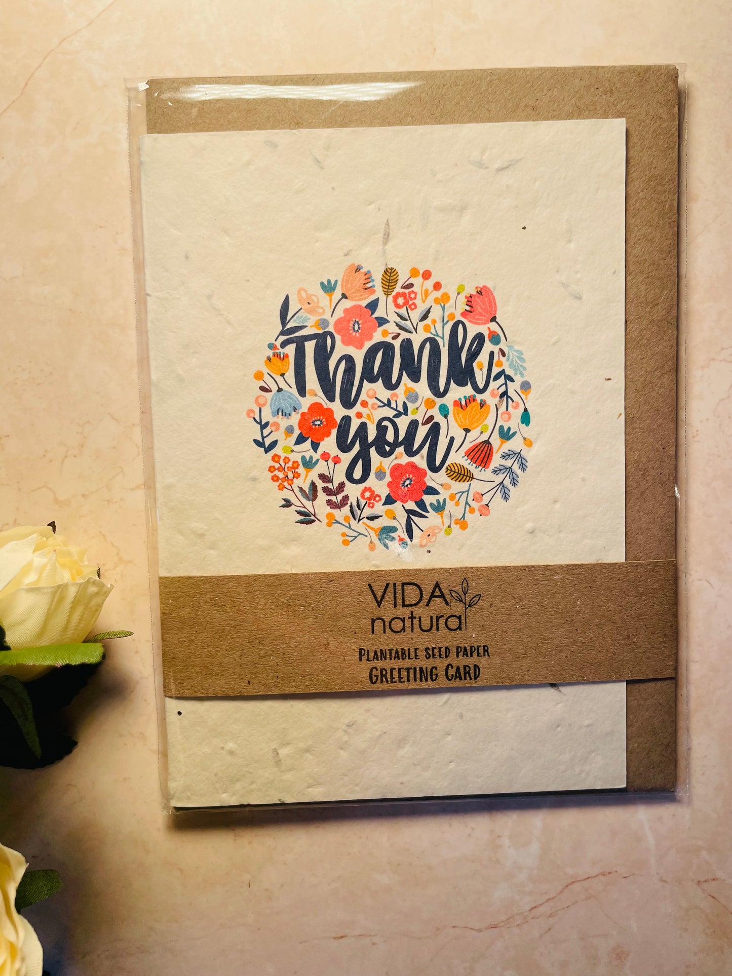 Plantable Wildflower Seed Card - Thank You