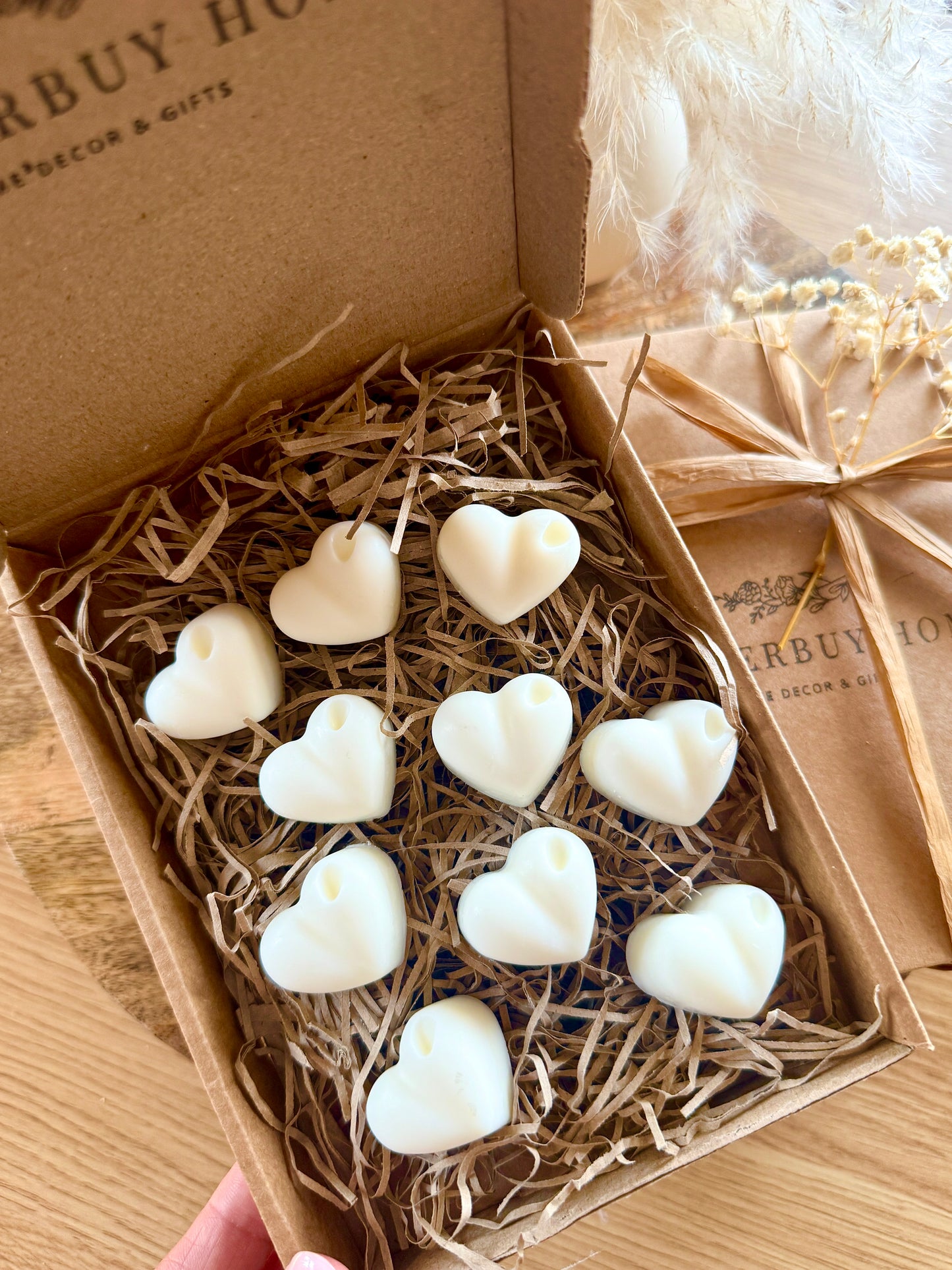 Love Heart Wax Melt Gift Box