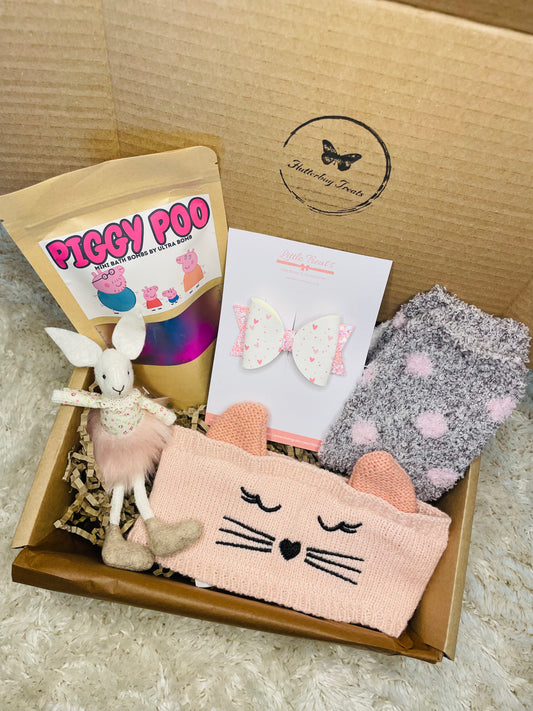 Girl’s Pink Bunny Gift Box