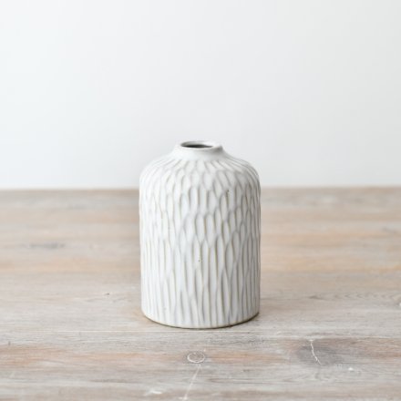Natural Glazed Small Flower Vase